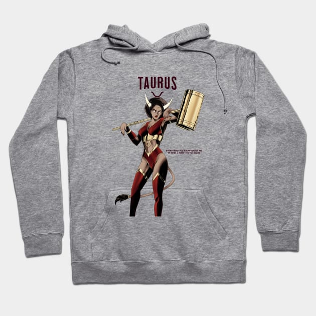 Taurus Hoodie by sffuma